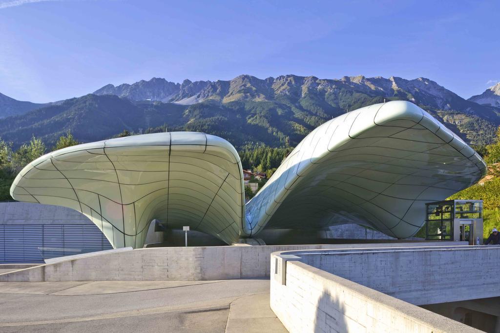 Riedz Apartments Innsbruck- Zentrales Apartmenthaus mit grüner Oase Exterior foto